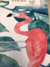 Flamingo Fashion home floor MATS, bedroom floor MATS, toilet and bedroom door MATS details Picture